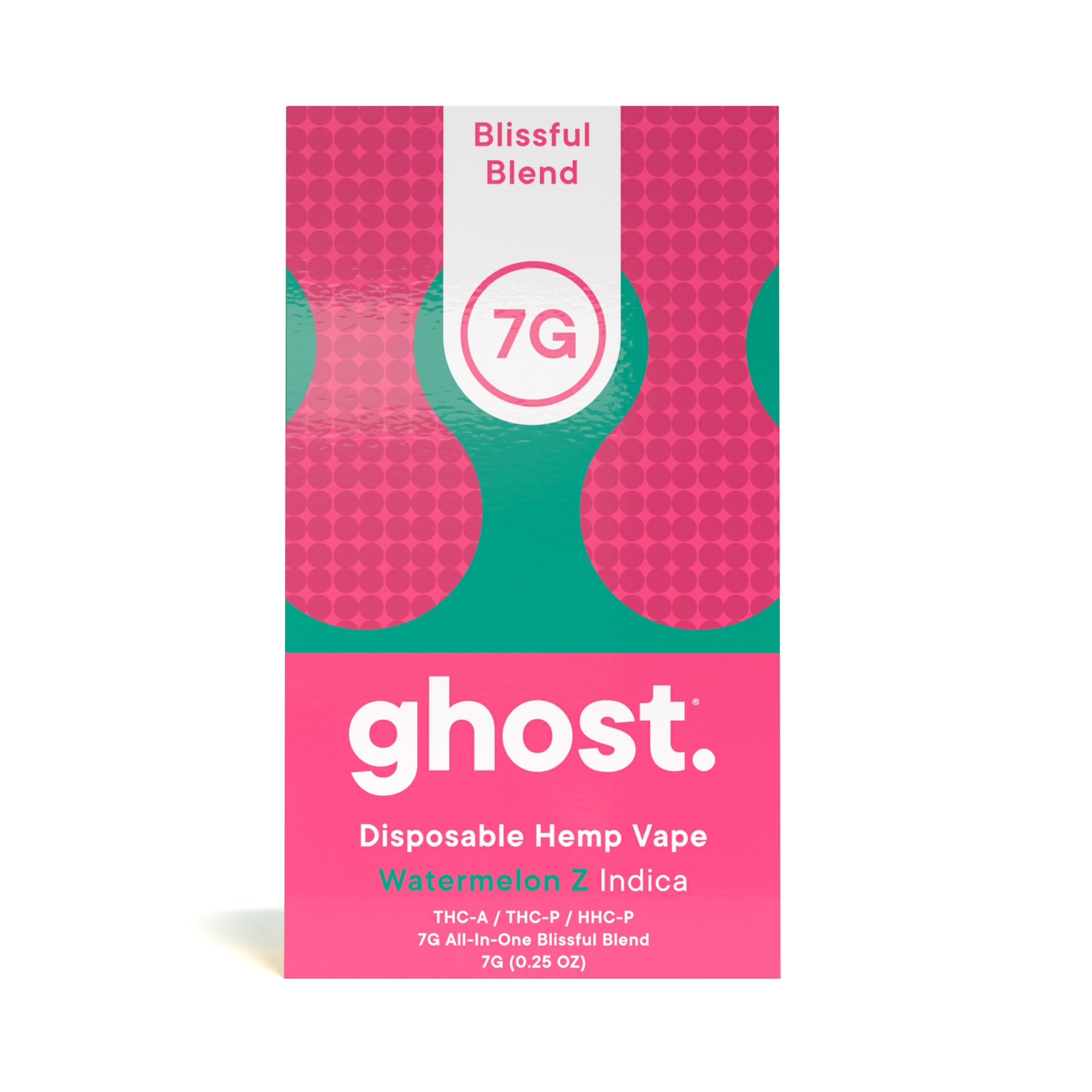 Watermelon Z 7g disposable / Ghost Blissful Blend